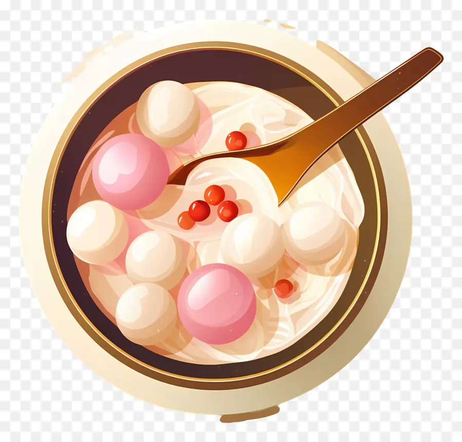 Dongzhi，Dessert Tangyuan PNG