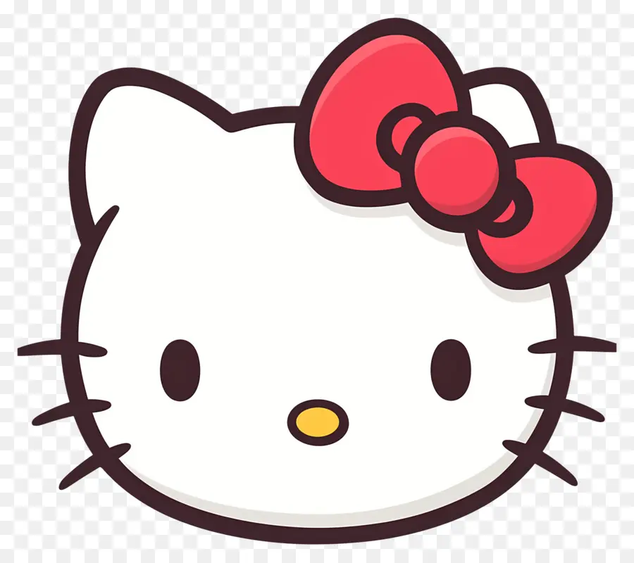 Bonjour Kitty Visage，Bonjour Kitty PNG