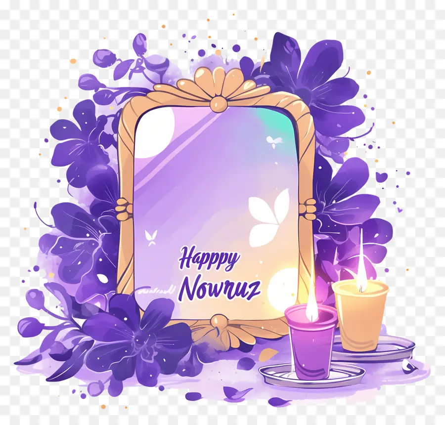 Joyeux Norouz，Miroir PNG