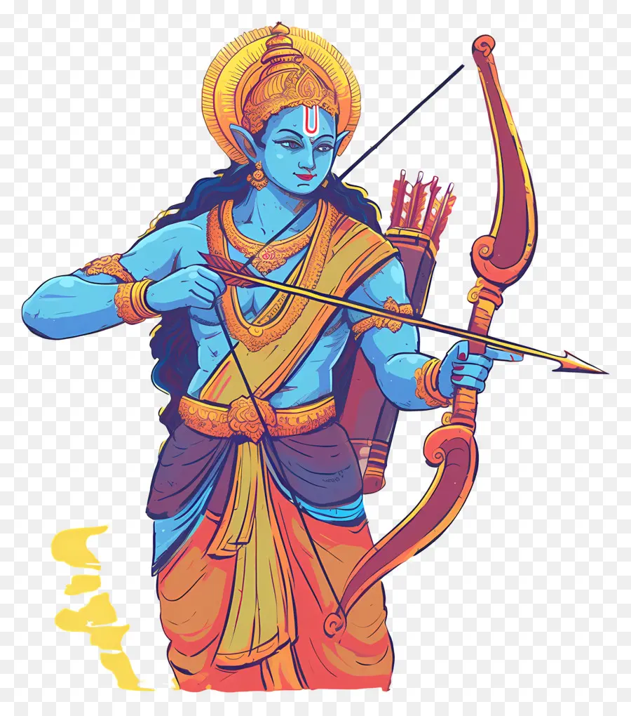 Bélier Navami，Archer Bleu PNG