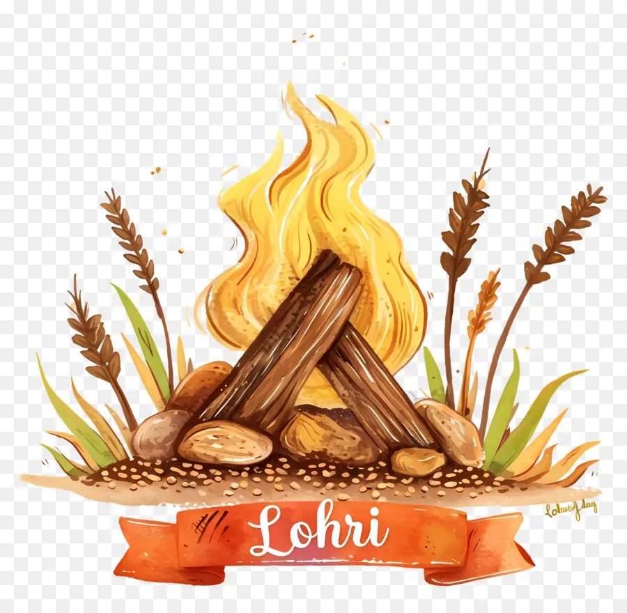 Joyeux Lohri，Feu PNG