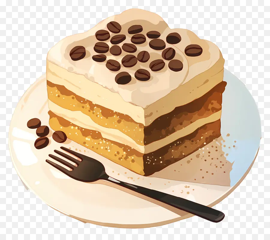 Gâteau Tiramisu，Gâteau étagé PNG