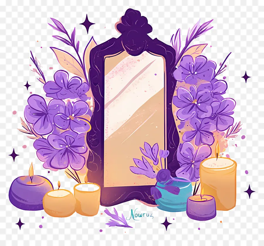 Joyeux Norouz，Miroir PNG