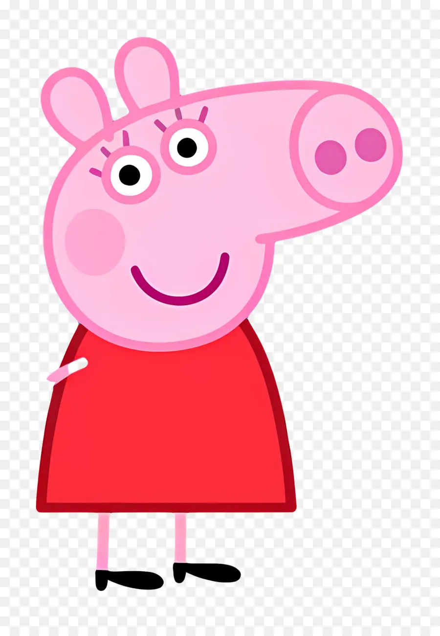 Cochon Peppa，Cochon De Dessin Animé Rose PNG