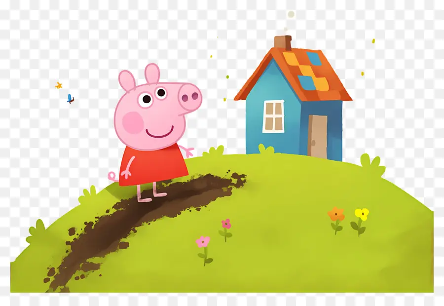 Cochon Peppa，Personnage De Cochon De Dessin Animé PNG