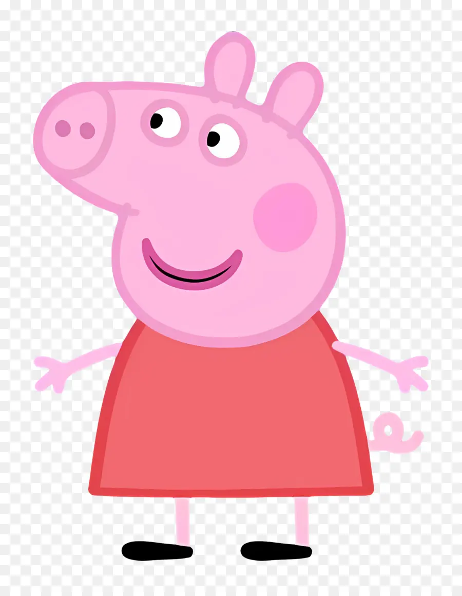 Cochon Peppa，Cochon De Dessin Animé Rose PNG