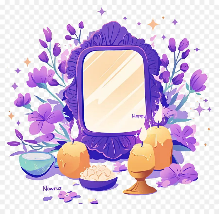 Joyeux Norouz，Miroir PNG