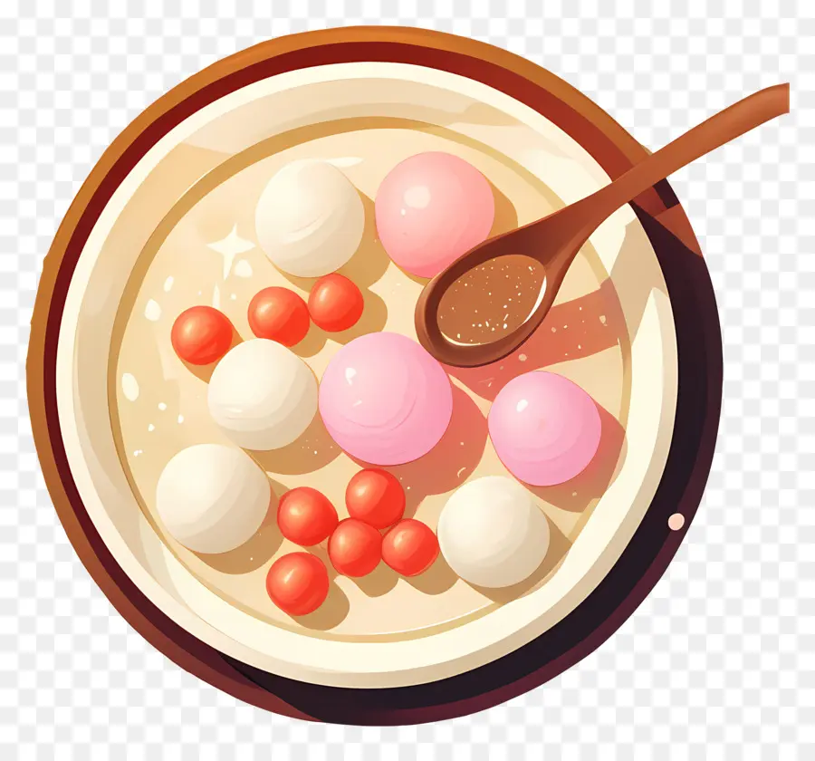 Dongzhi，Dessert Tangyuan PNG