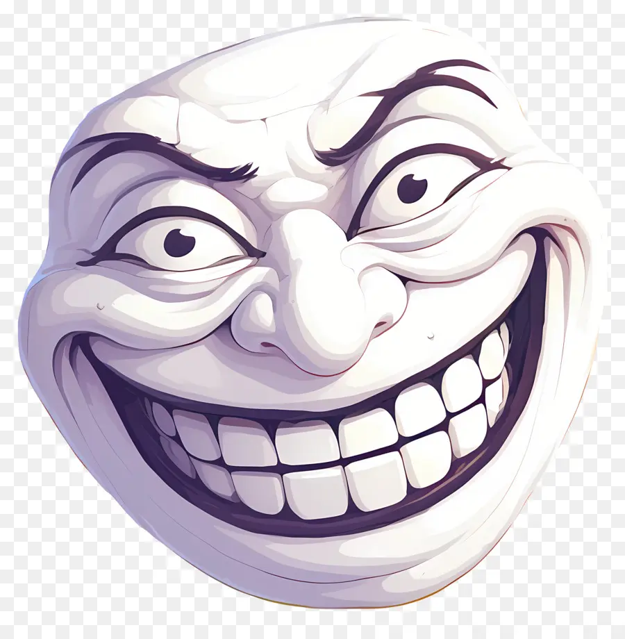 Visage De Troll，Masque Visage Riant PNG