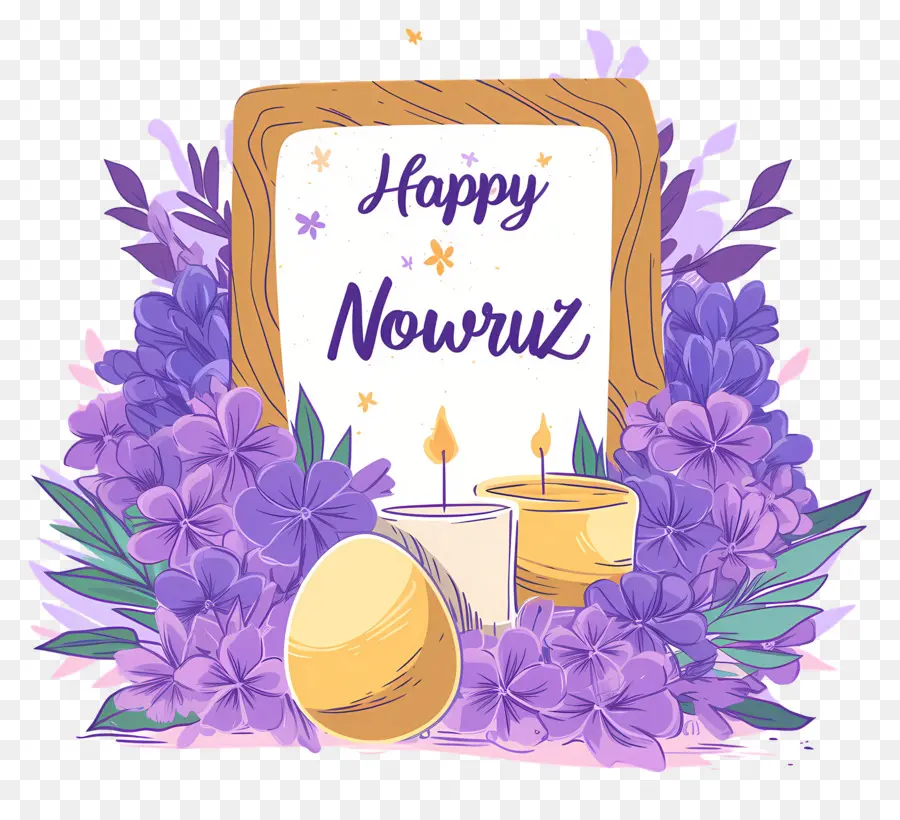 Joyeux Norouz，Fleurs PNG