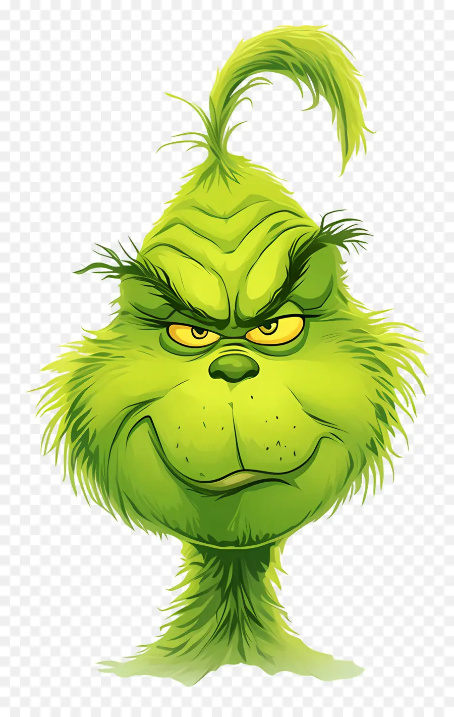 Grincheux，Personnage Grincheux Vert PNG