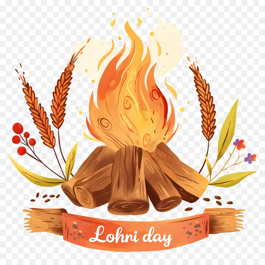 Joyeux Lohri，Feu PNG