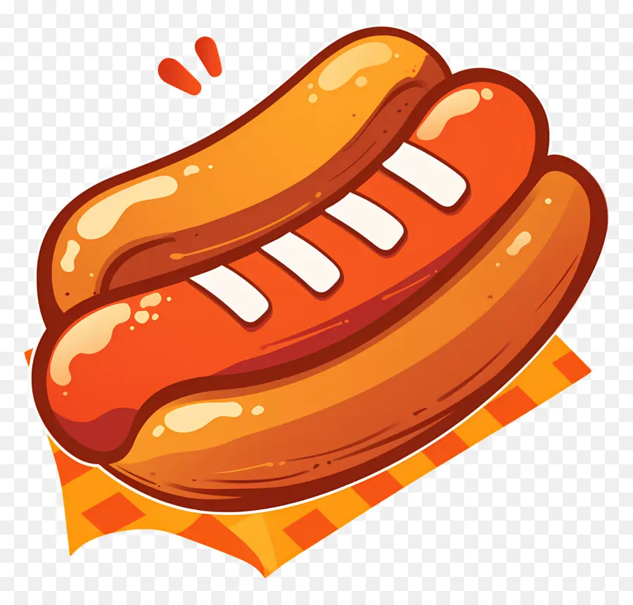 Saucisse Piquante，Hot Dog PNG