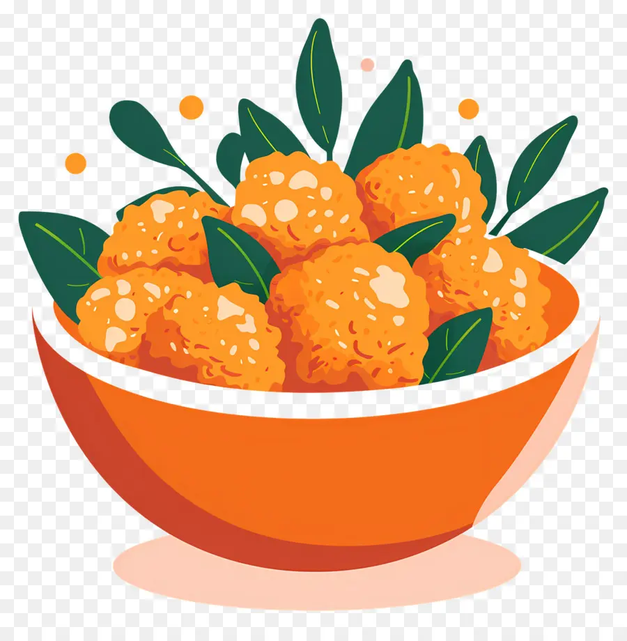 Boulettes De Poulet，Bol De Collations PNG