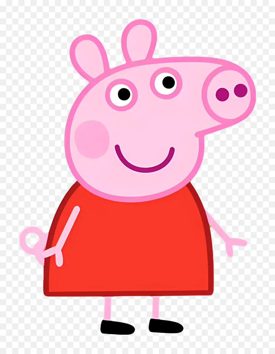 Cochon Peppa，Personnage De Cochon De Dessin Animé PNG