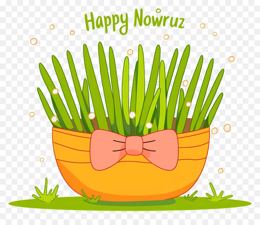 Joyeux Norouz，Herbe De Norouz PNG