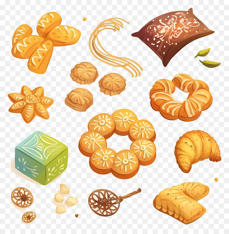 Bonbons Lohri，Cookies PNG