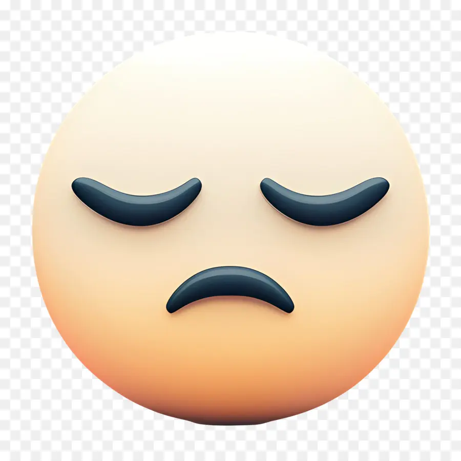 émoticône，Emoji Triste PNG