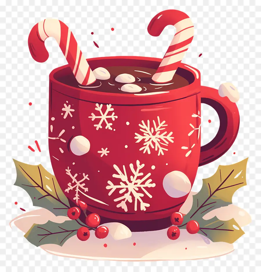 Chocolat Chaud à La Guimauve，Cacao Pain D'épice PNG