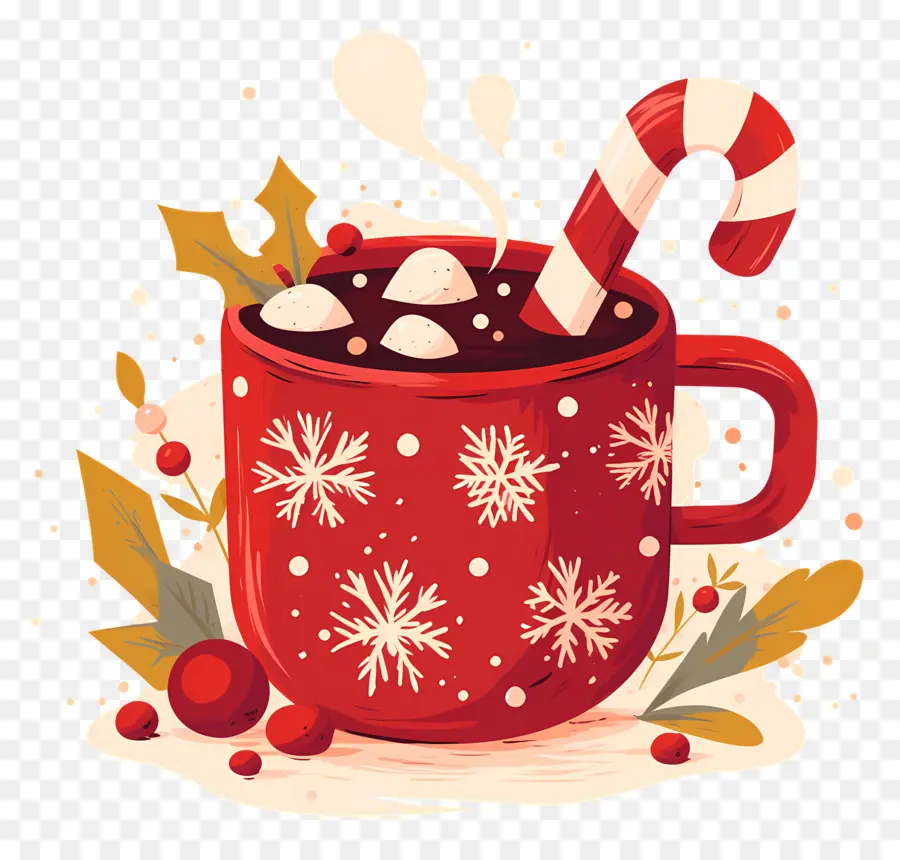 Chocolat Chaud à La Guimauve，Cacao Pain D'épice PNG