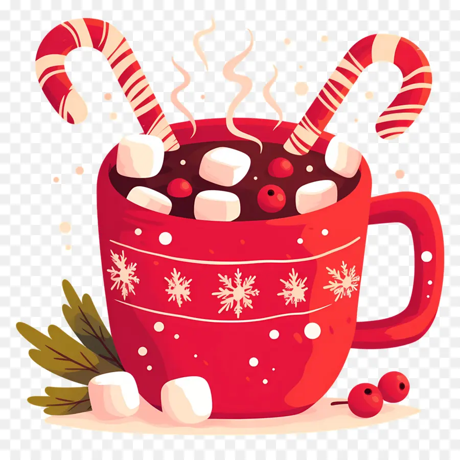 Chocolat Chaud à La Guimauve，Cacao Pain D'épice PNG