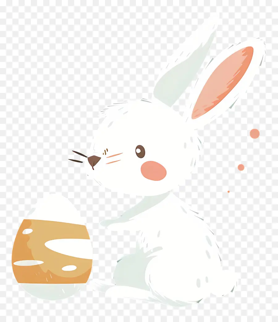 Lapin Blanc，Œuf PNG