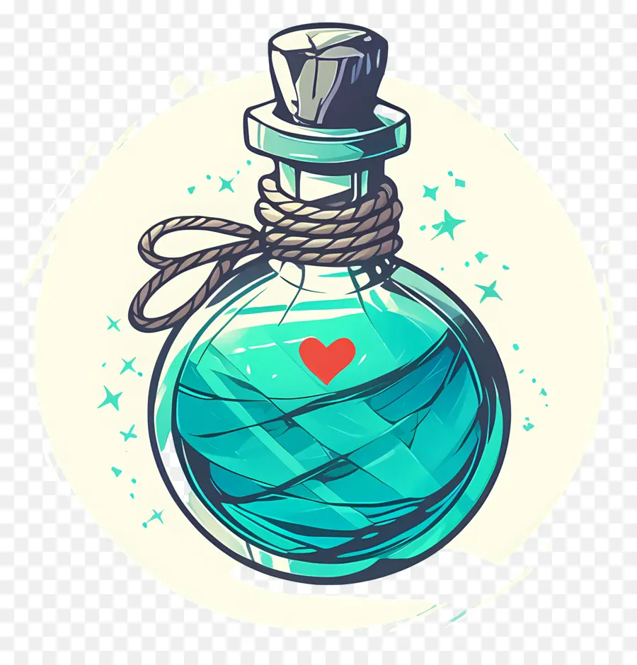 Philtre D'amour，Potion D'amour Bleue PNG