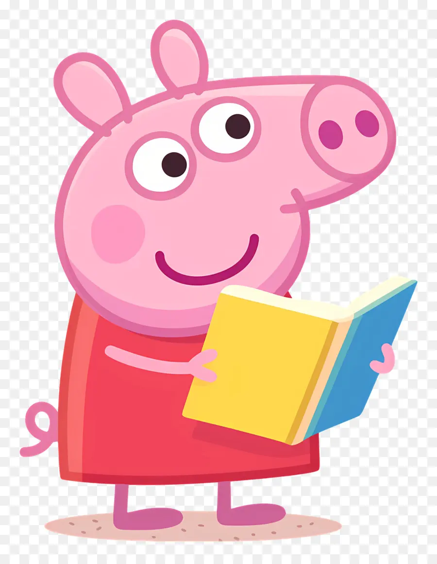 Cochon Peppa，Cochon De Dessin Animé PNG