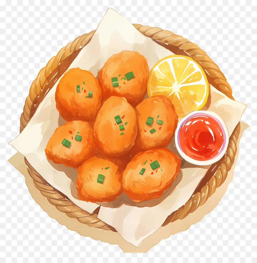 Nuggets De Poulet Frits，Nuggets Frits PNG