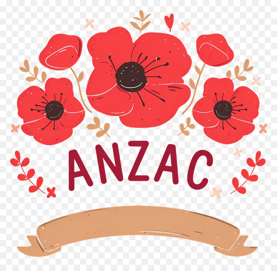 Journée Anzac，Conception De Coquelicot Anzac PNG