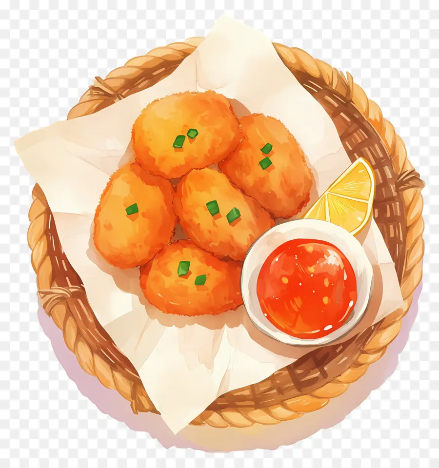 Nuggets De Poulet Frits，Nuggets Frits PNG