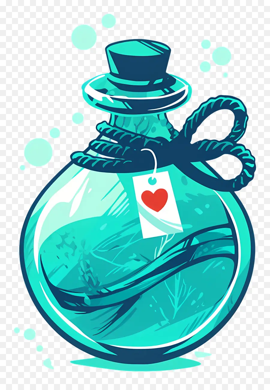 Philtre D'amour，Potion D'amour Bleue PNG