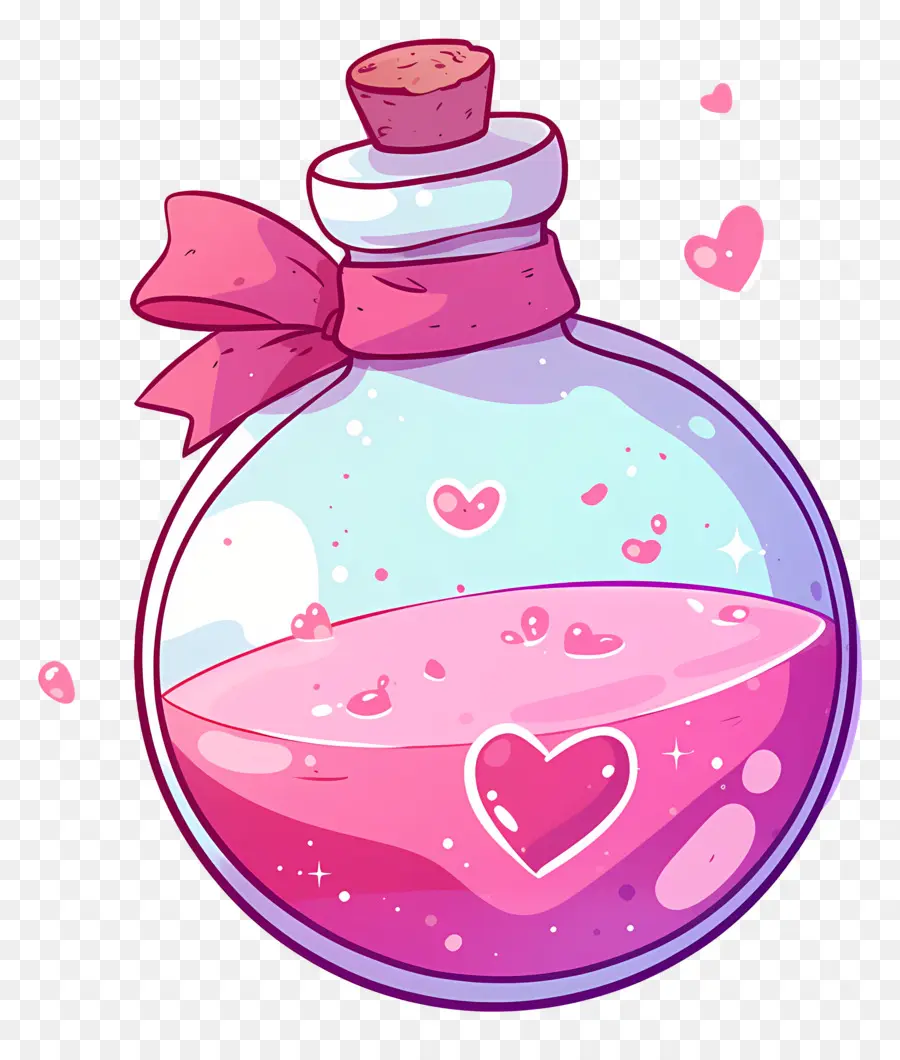 Philtre D'amour，Potion D'amour Rose PNG