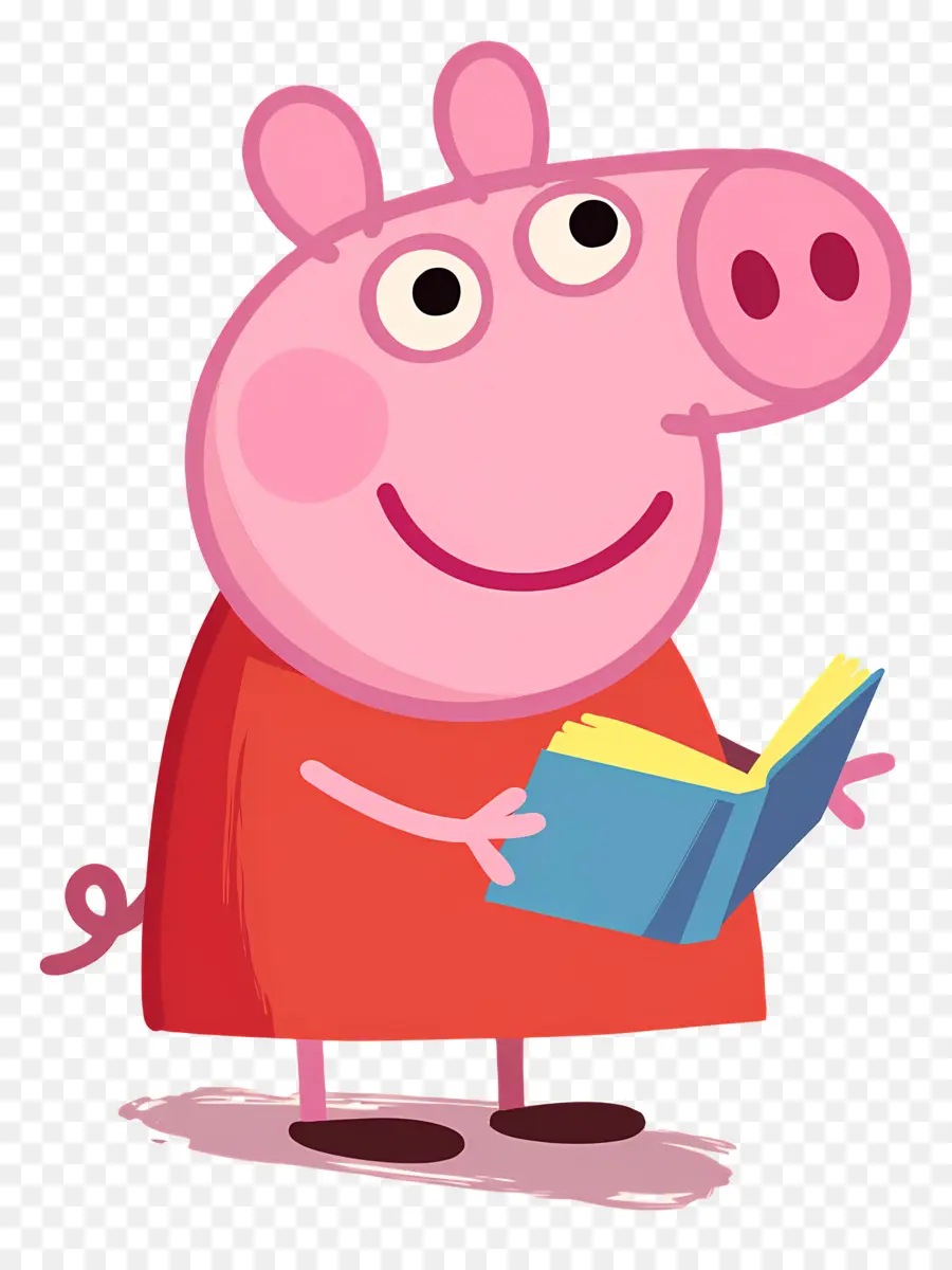 Cochon Peppa，Cochon De Dessin Animé PNG