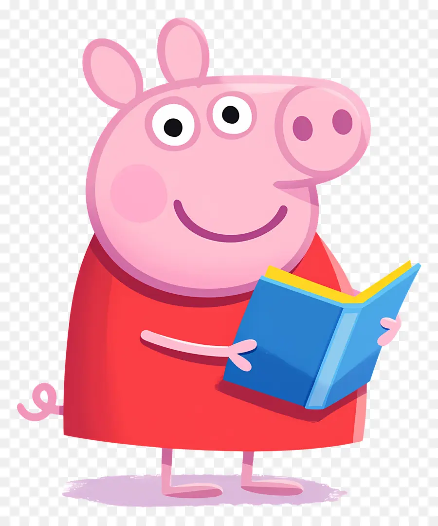 Cochon Peppa，Cochon De Dessin Animé PNG