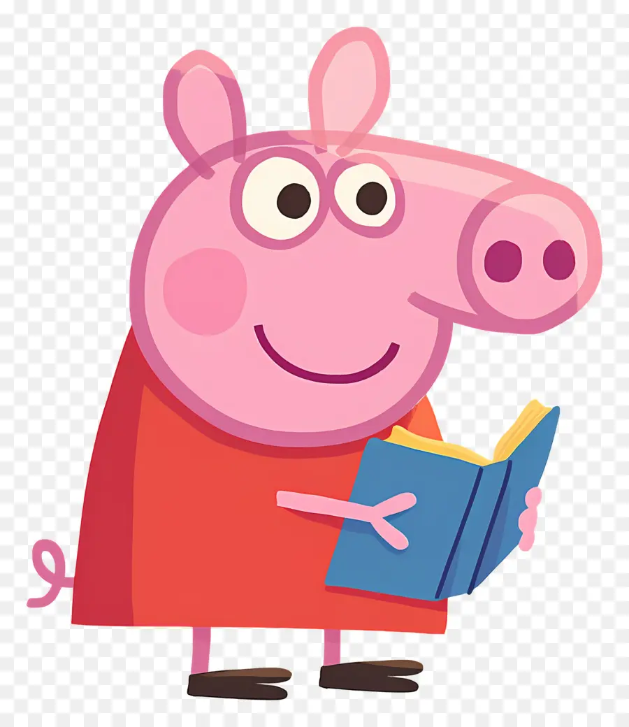 Cochon Peppa，Cochon De Dessin Animé PNG