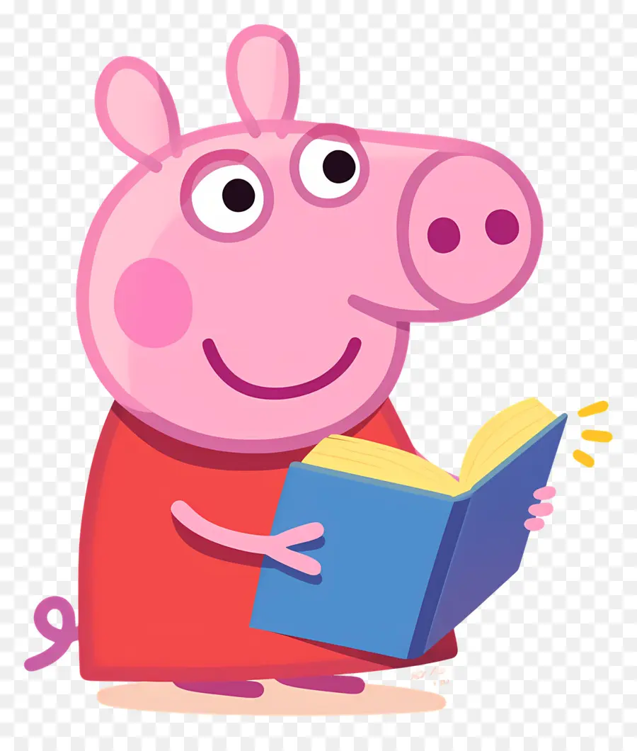 Cochon Peppa，Cochon De Dessin Animé PNG