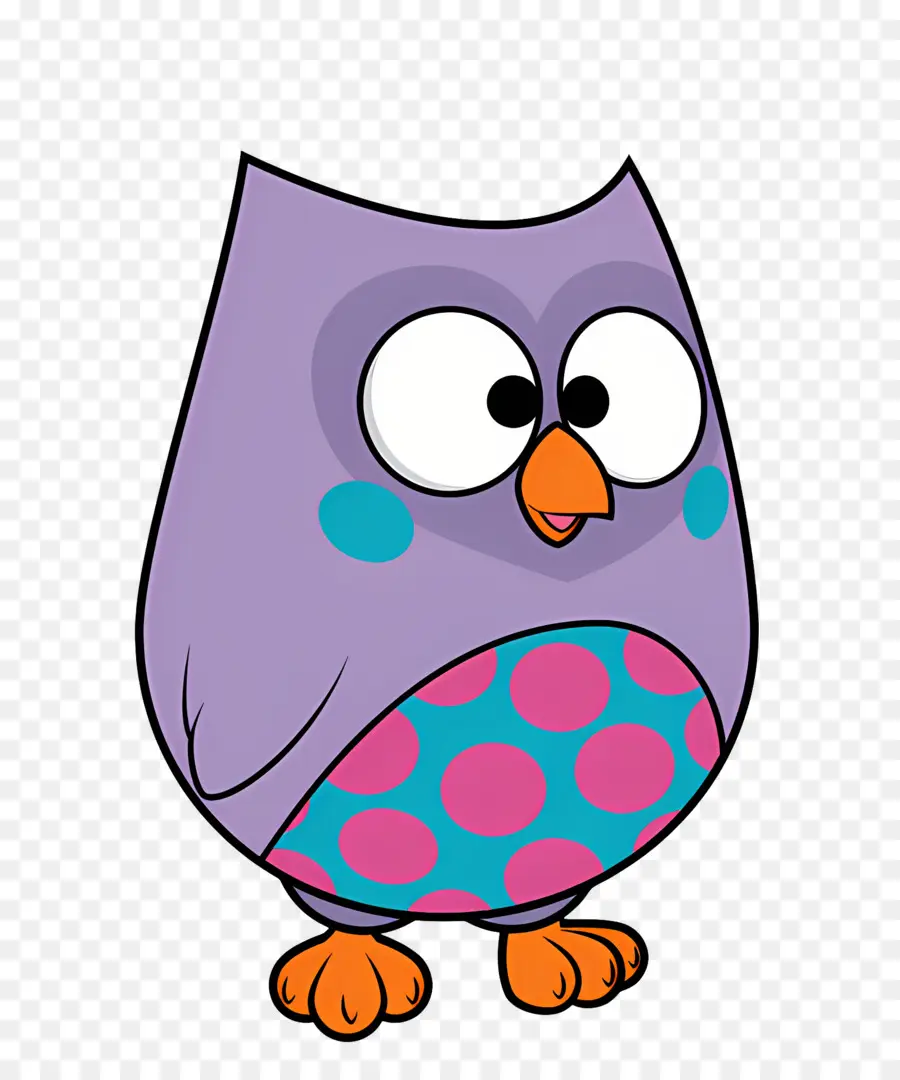 Bibou，Hibou Violet PNG