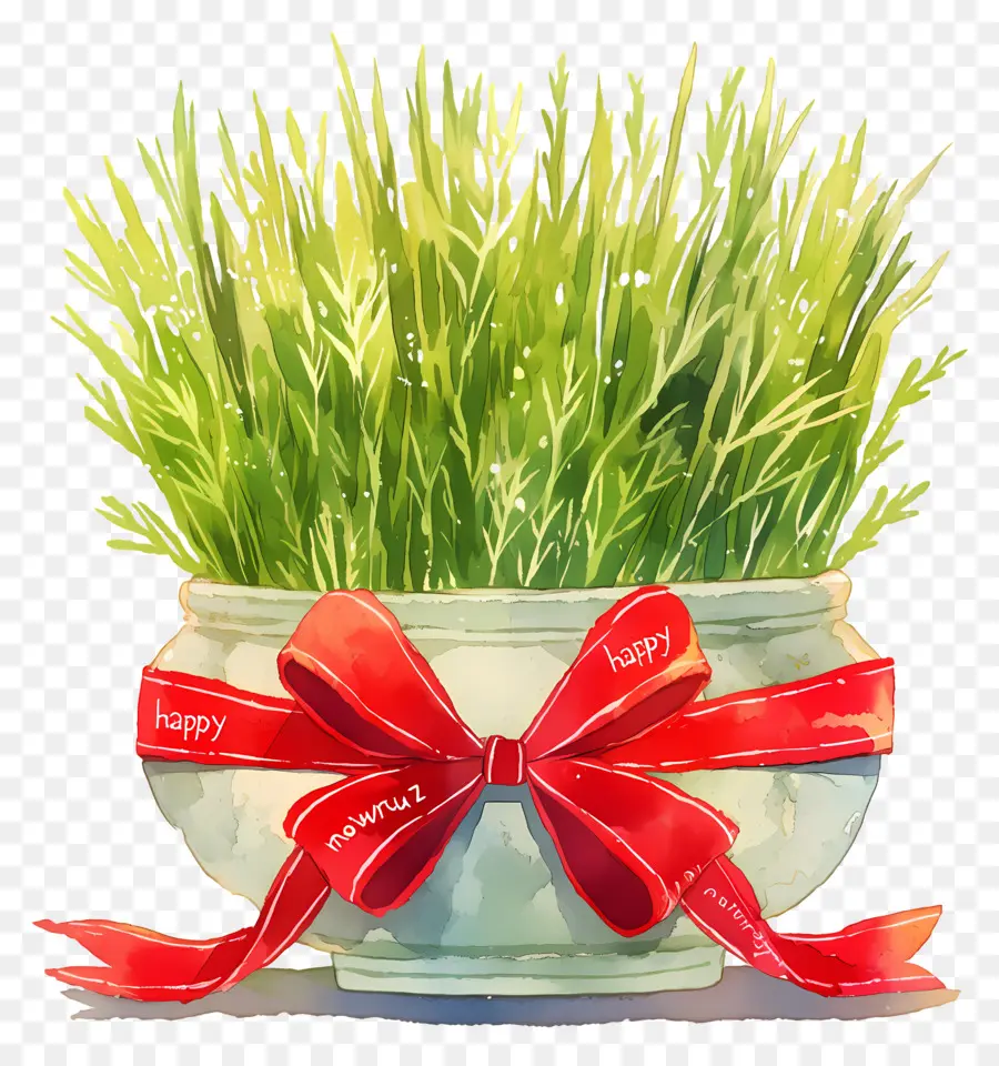 Joyeux Nowruz，Sabzeh Vert PNG