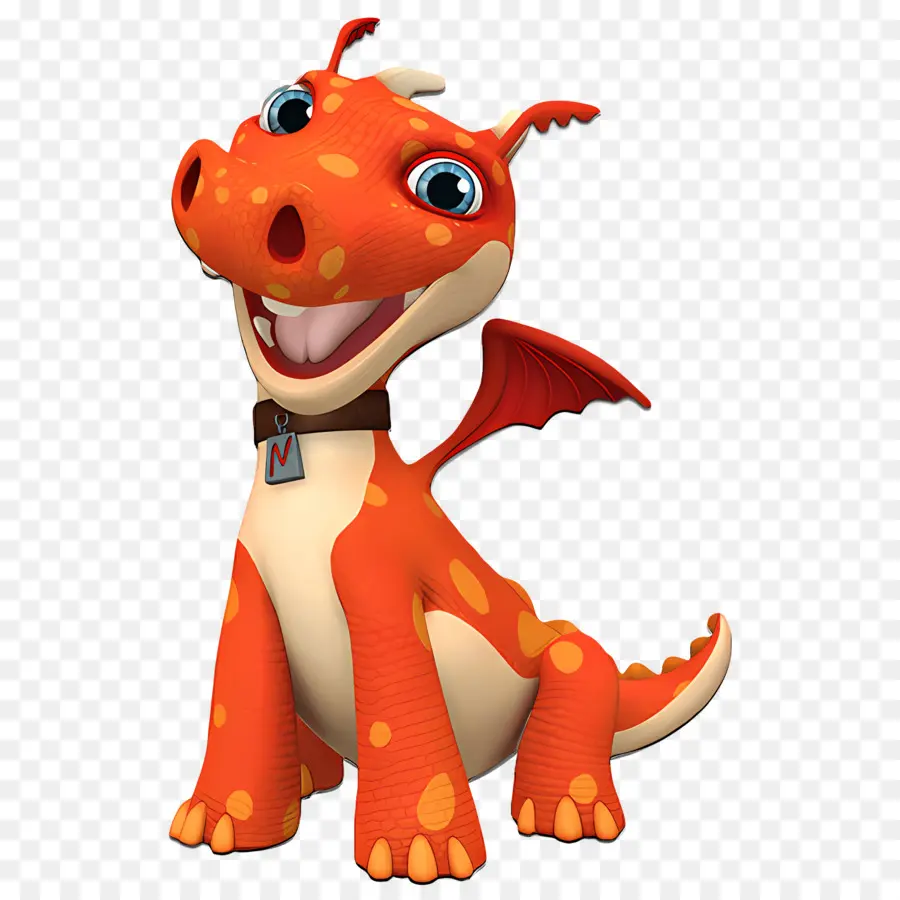 Wallykazam，Dragon Orange PNG