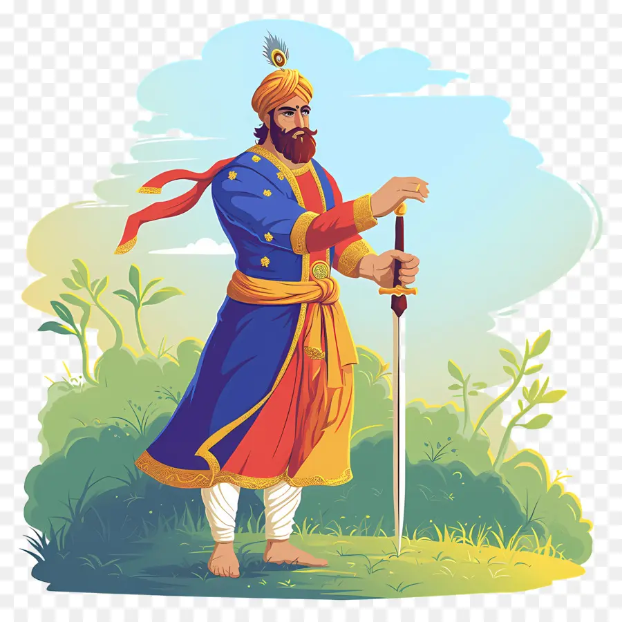 Gourou Govind Singh Jayanti，Guerrier PNG