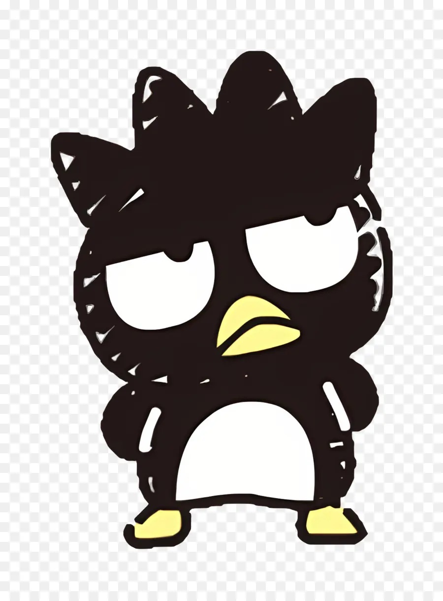 Bad Badtz Maru，Caricature De Pingouin Noir PNG