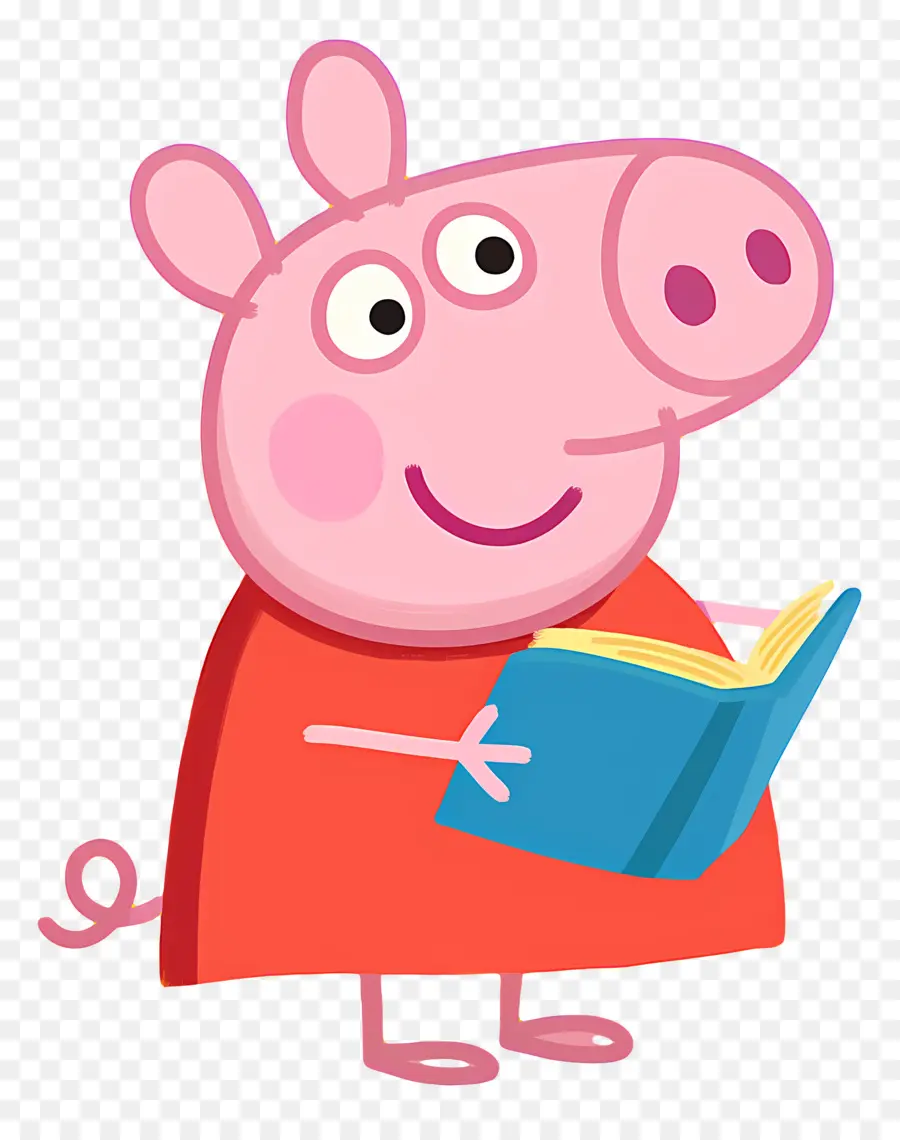 Cochon Peppa，Cochon De Dessin Animé PNG