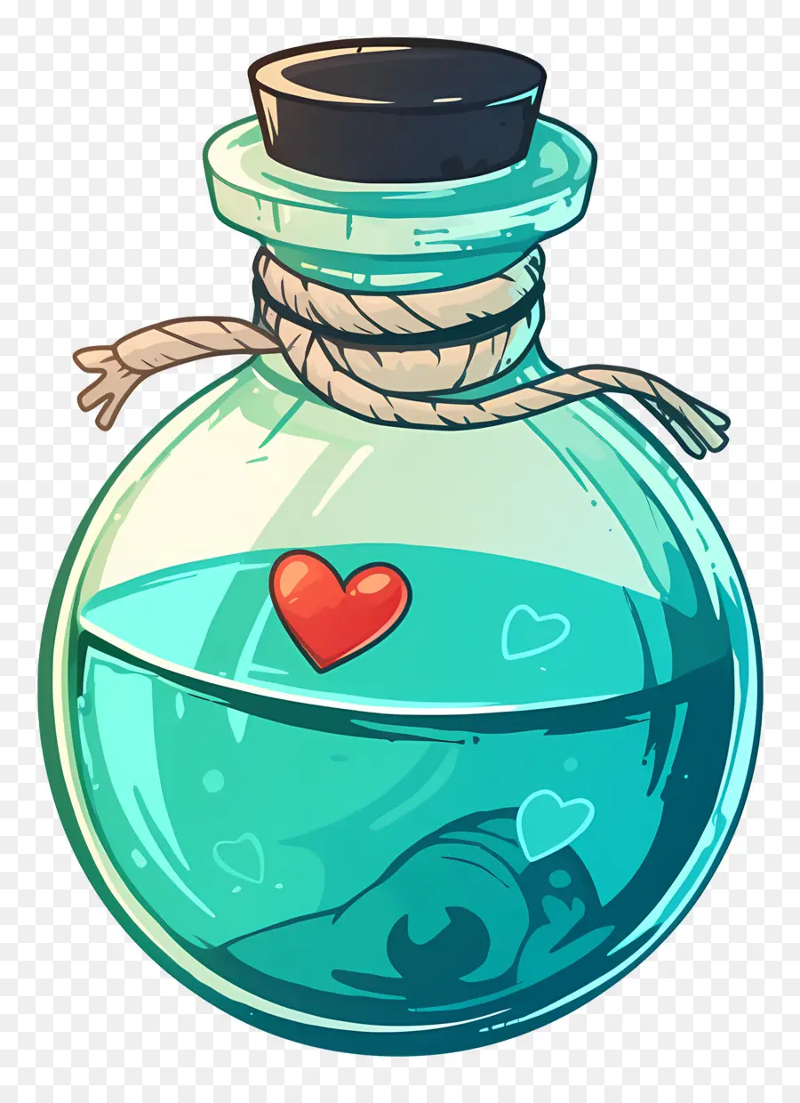 Philtre D'amour，Potion D'amour Bleue PNG