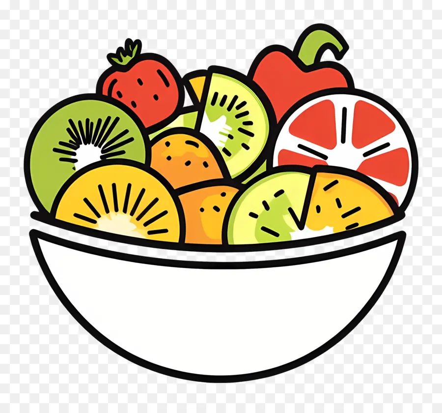 Logo Alimentaire，Bol De Fruits PNG