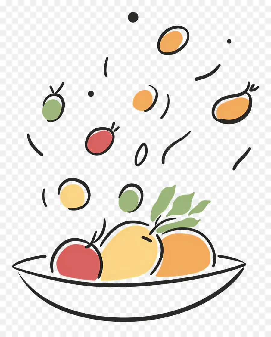 Logo Alimentaire，Bol De Fruits PNG