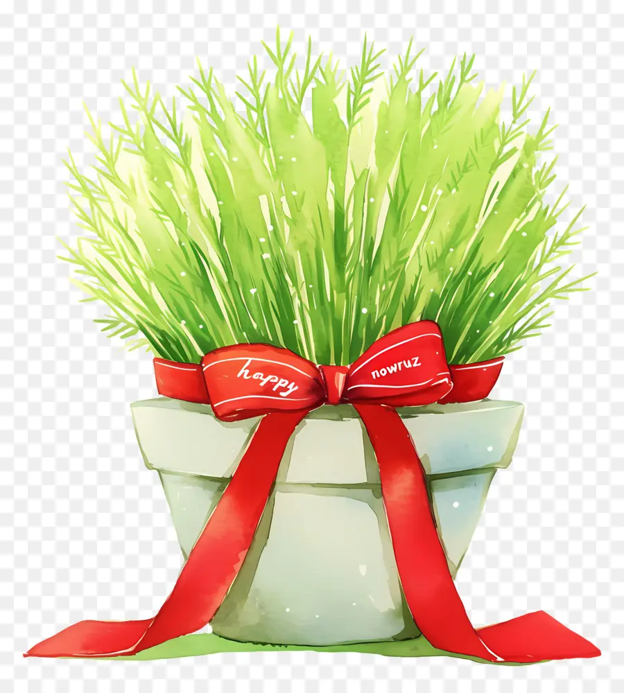 Joyeux Nowruz，Sabzeh Vert PNG