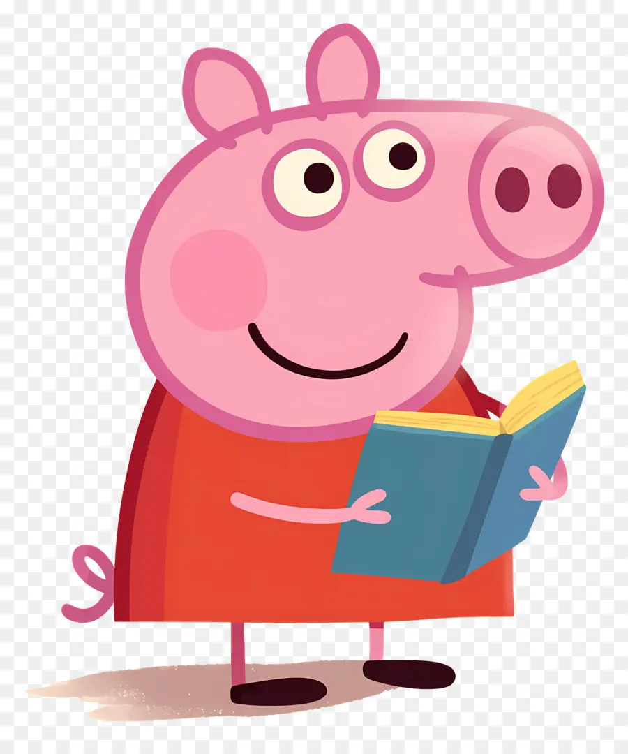 Cochon Peppa，Cochon De Dessin Animé PNG