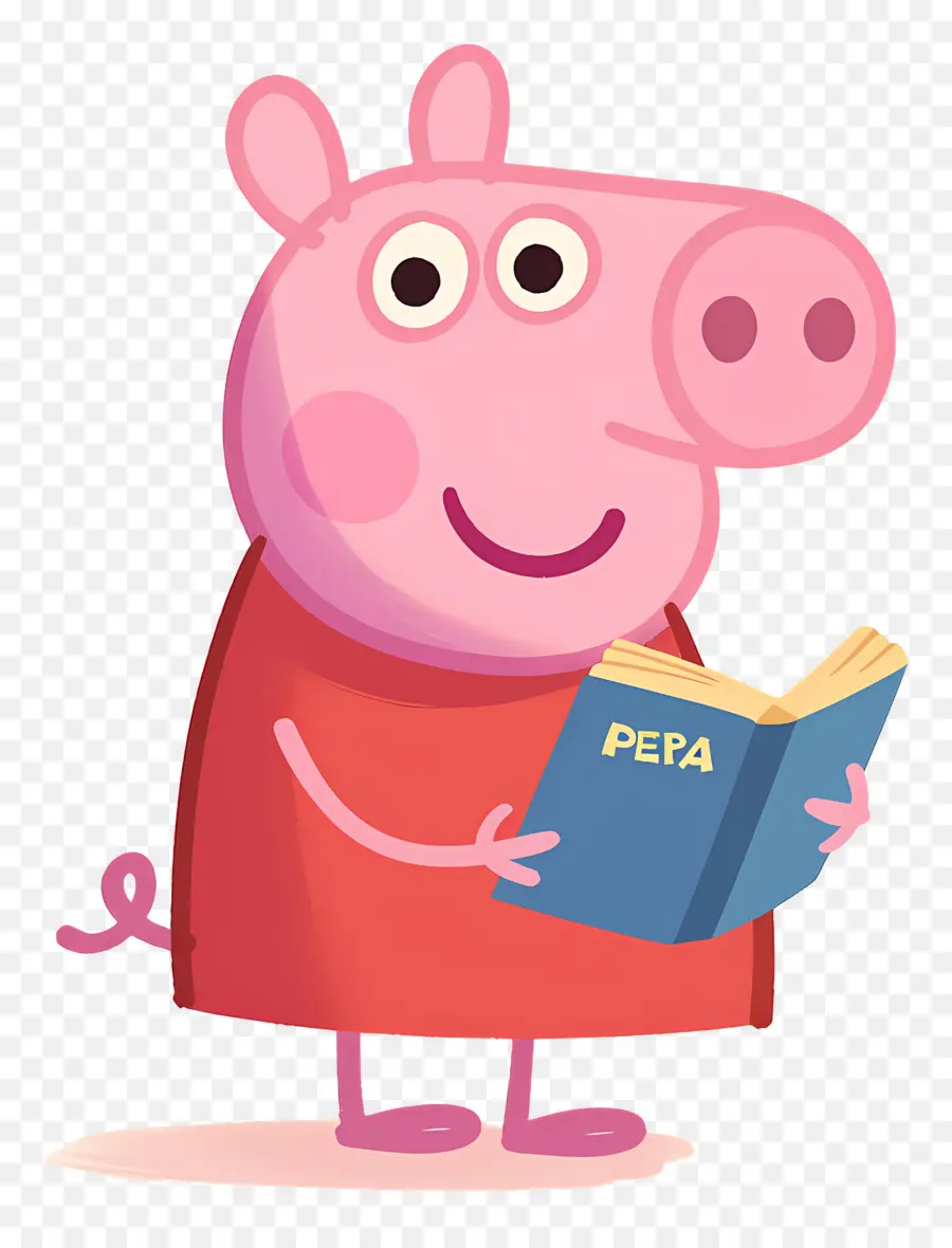 Cochon Peppa，Cochon De Dessin Animé PNG