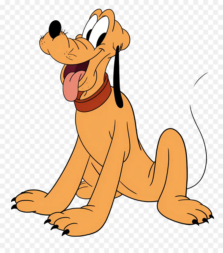 Chien Pluton，Chien De Dessin Animé Qui Court PNG